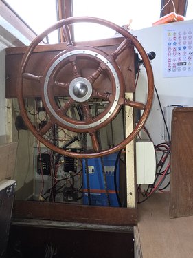 Jonge Jan steering wheel