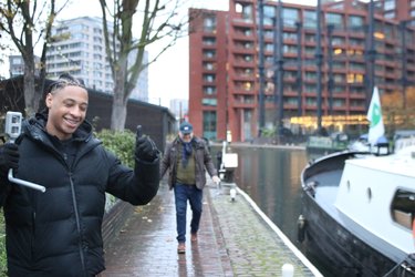 First Lock Completed and Rain