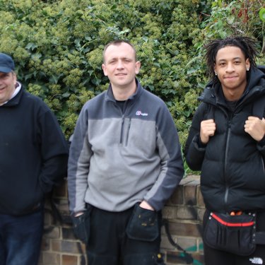 James, Tommy and Derry crew of the Jonge Jan